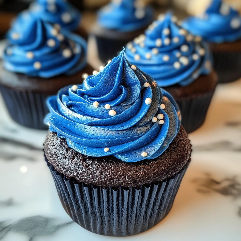 Blue Velvet Cupcakes