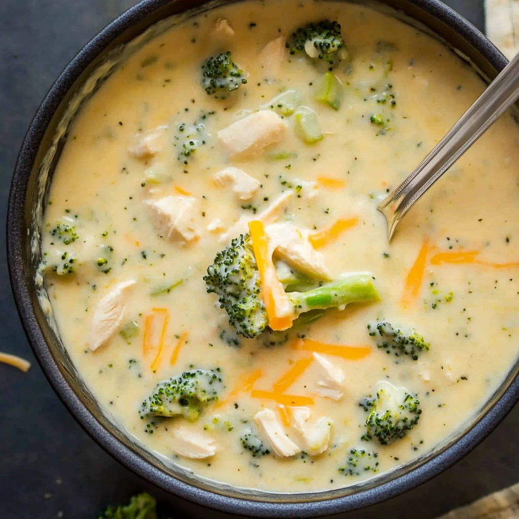 Chicken Broccoli Cheddar Soup