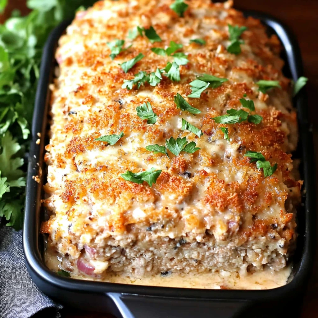 Chicken Cordon Bleu Meatloaf Recipe