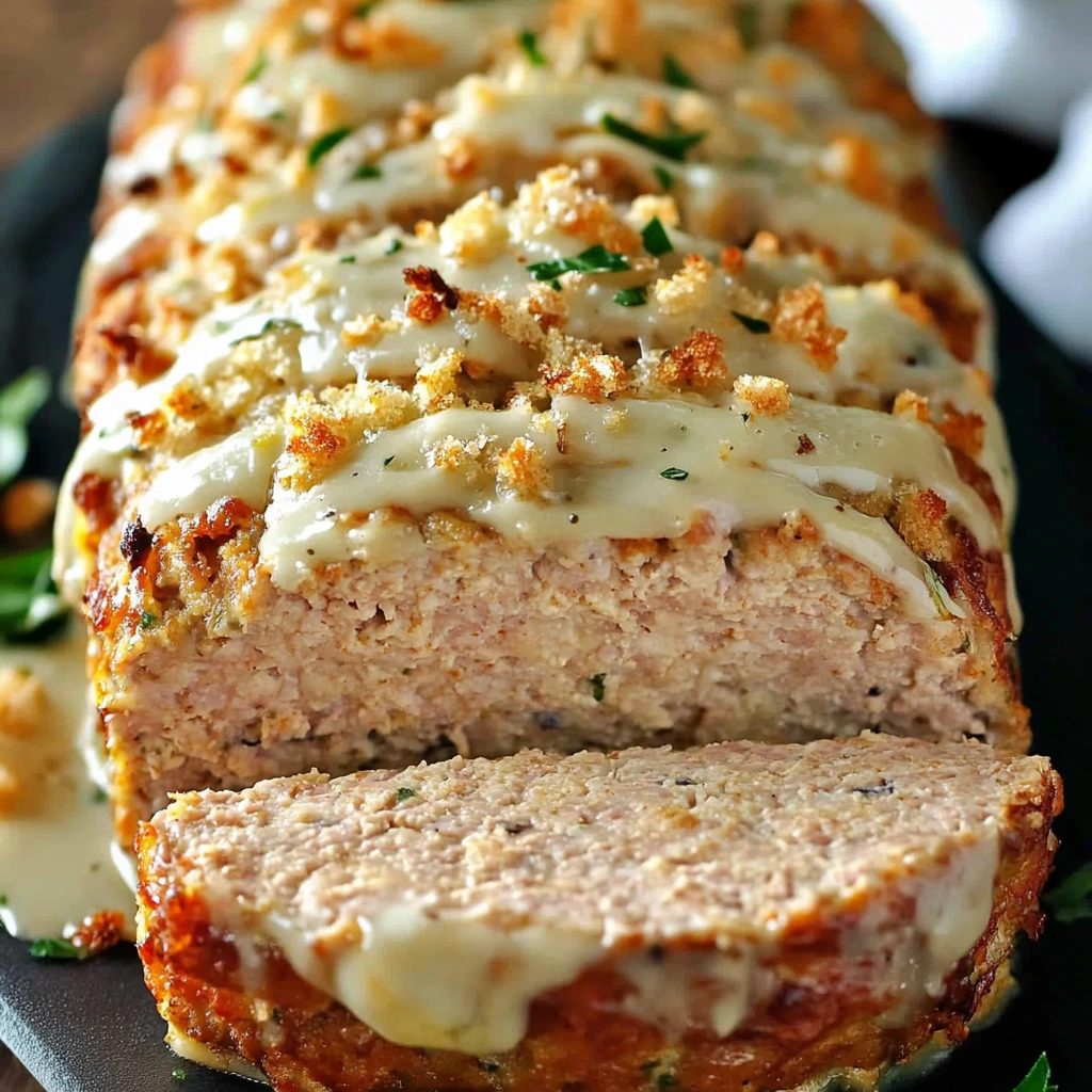Chicken Cordon Bleu Meatloaf Recipe