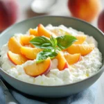 Cottage Cheese and Peaches