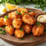 Fried Salmon Bites