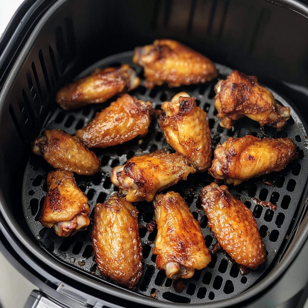 Frozen Chicken Wings in Air Fryer