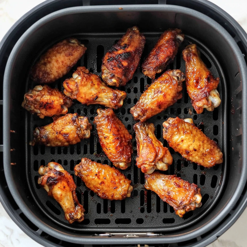 Frozen Chicken Wings in Air Fryer