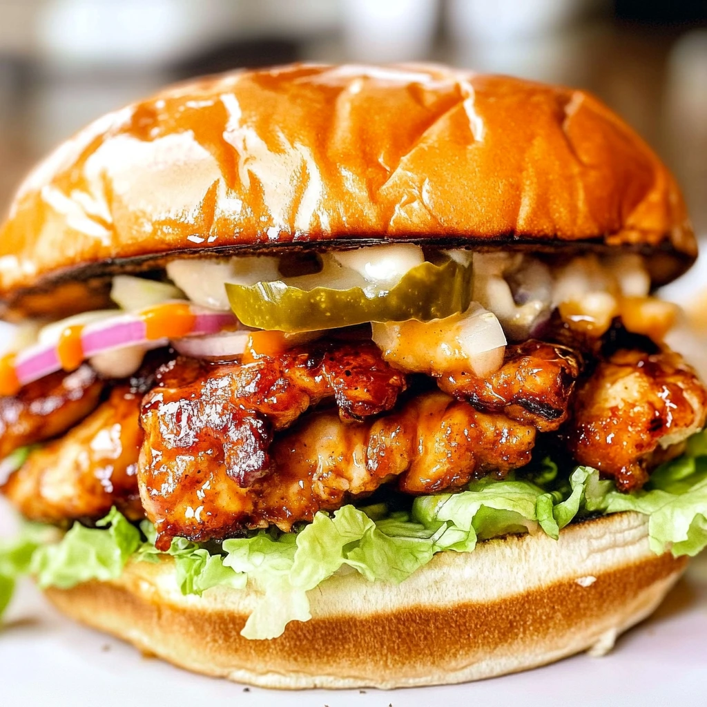 Hot Honey Chicken Sandwich