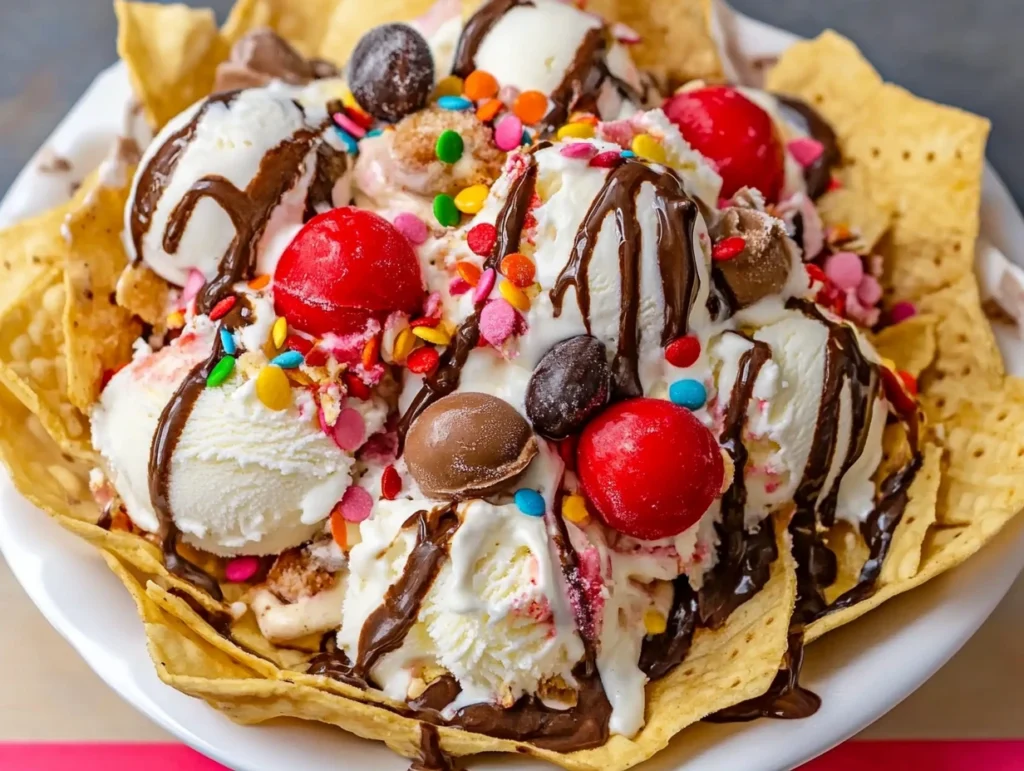  ice cream nachos