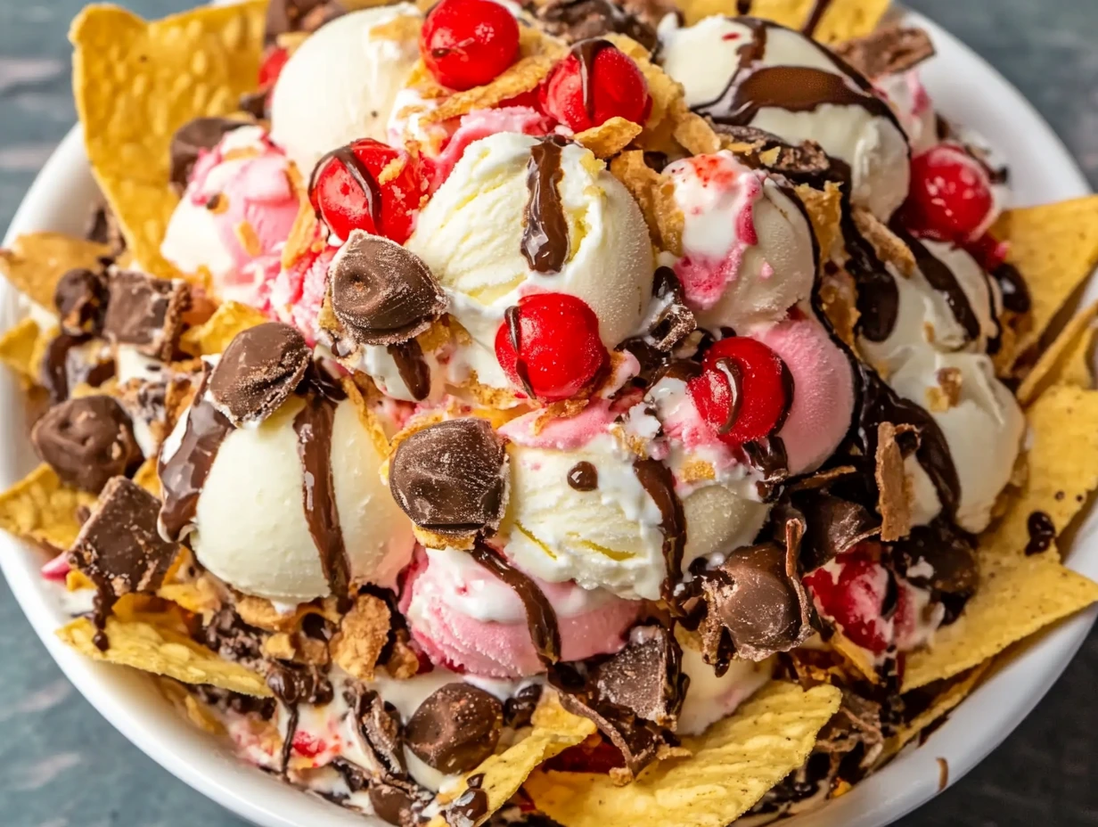 ice cream nachos