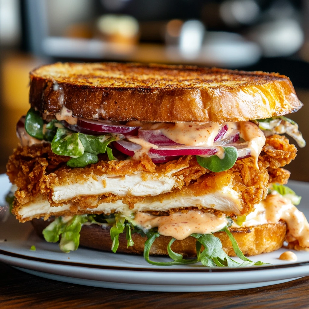 Fried Turkey Sandwich