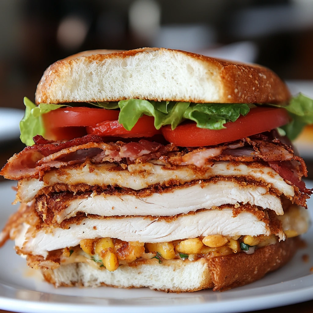 Fried Turkey Sandwich