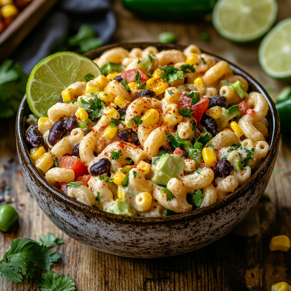 Best Mexican Macaroni Salad