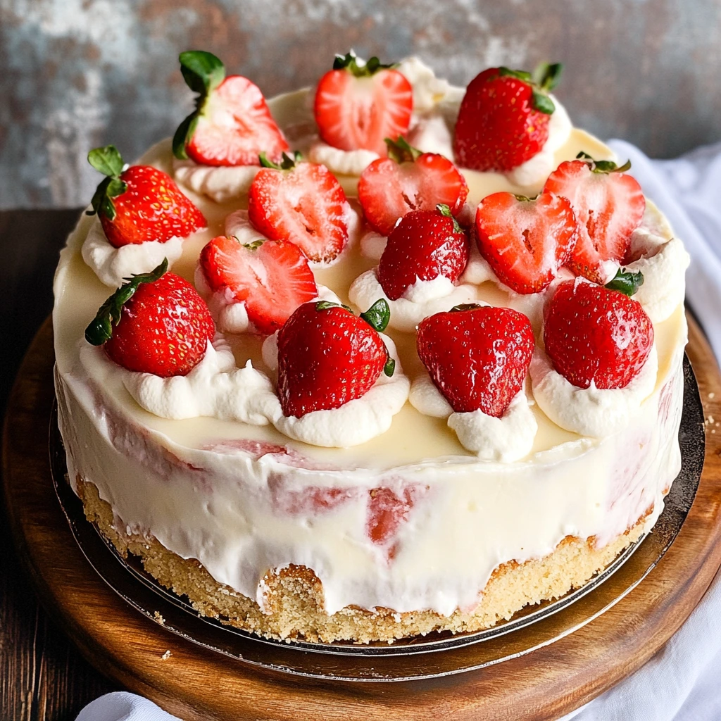 Strawberry Tres Leches Cake