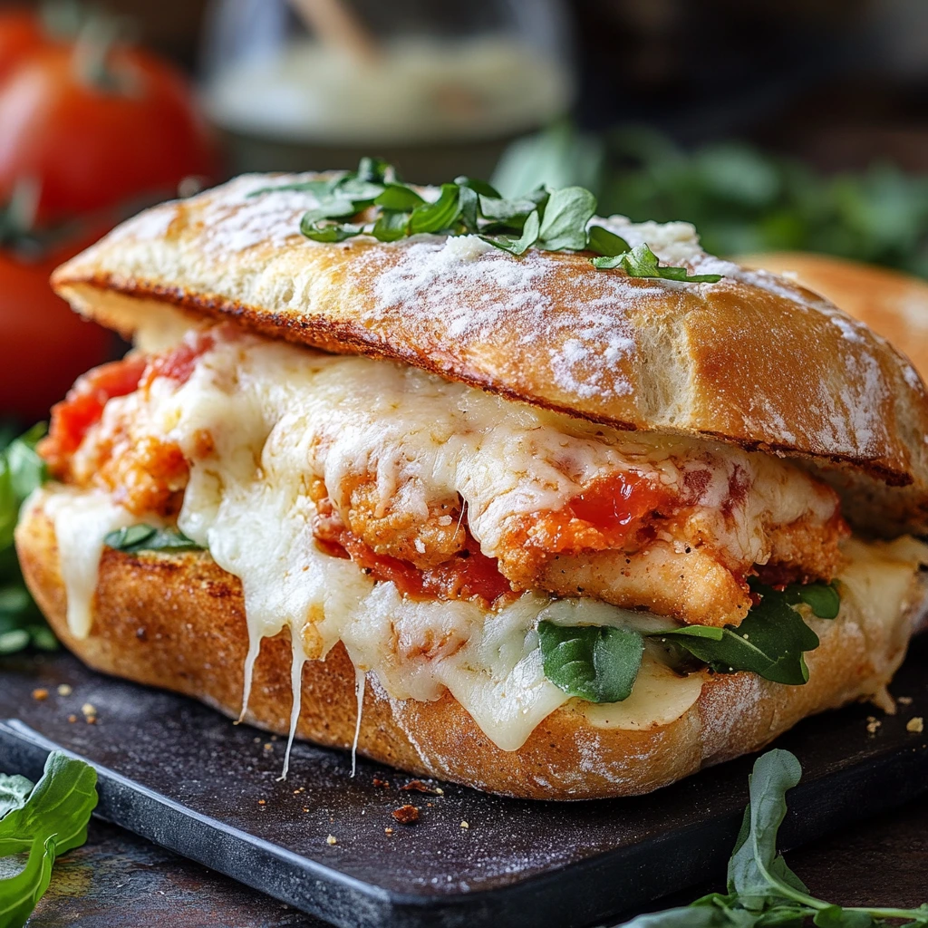 Chicken Parmesan Sandwich