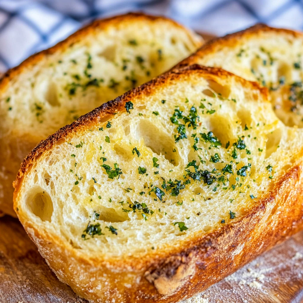 Sourdough Garlic Bread