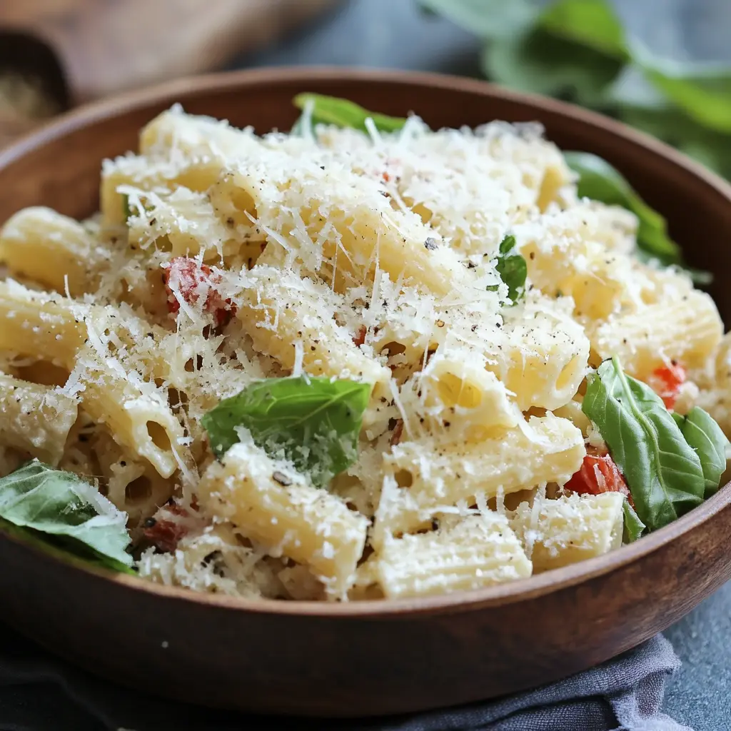 Caesar pasta salad