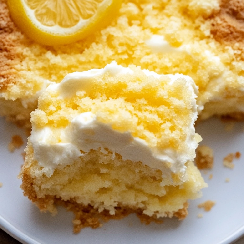 lemon cream cheese dump cake 1