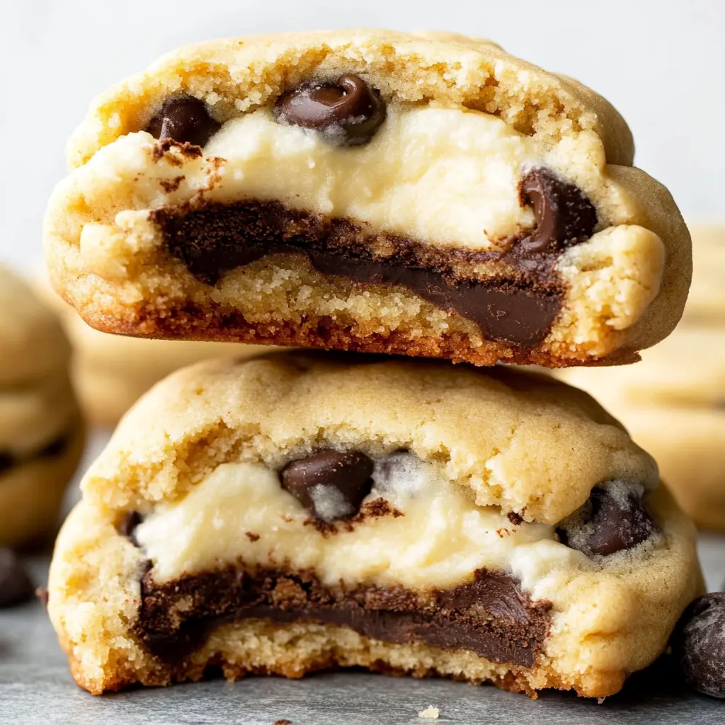 Chocolate Chip Cheesecake Cookies