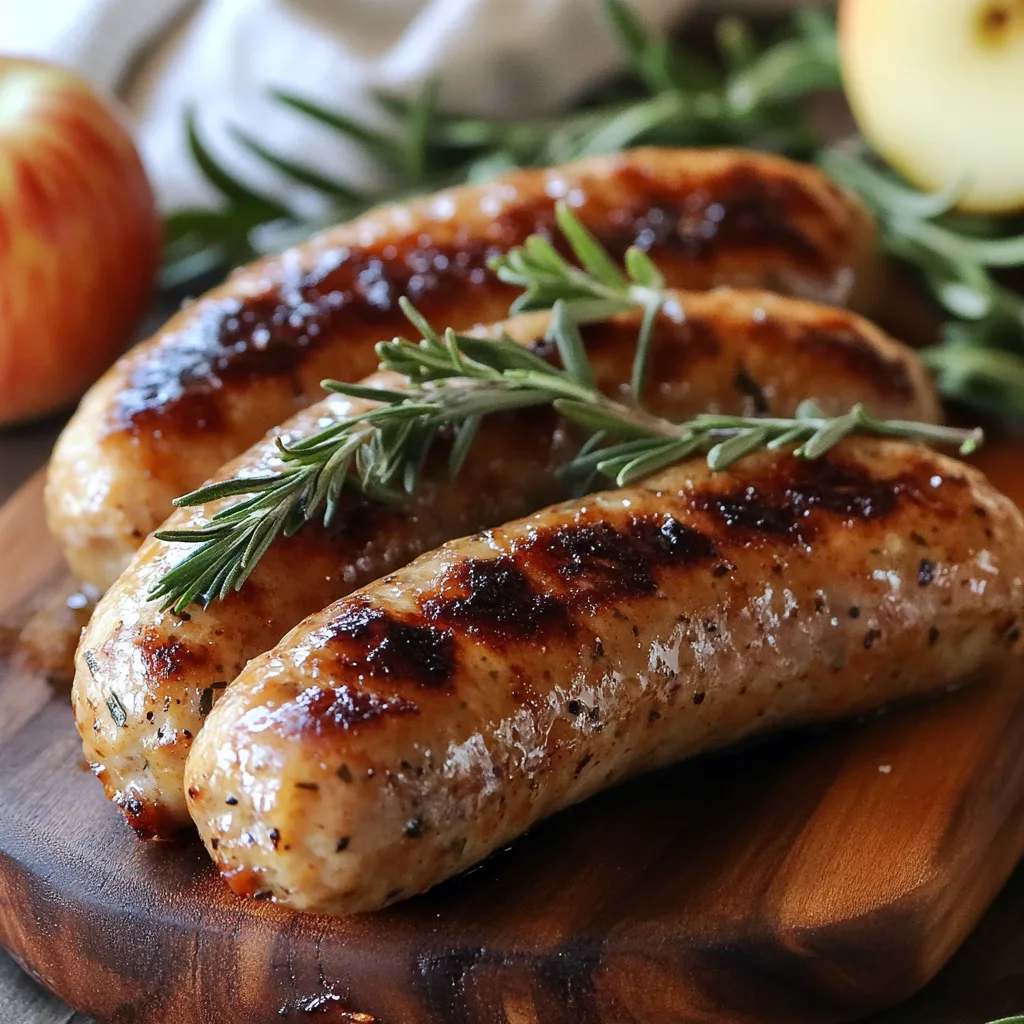 Chicken and Apple Sausage