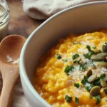 pumpkin risotto beans