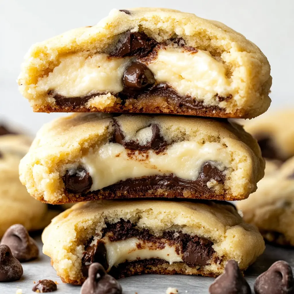 Chocolate Chip Cheesecake Cookies