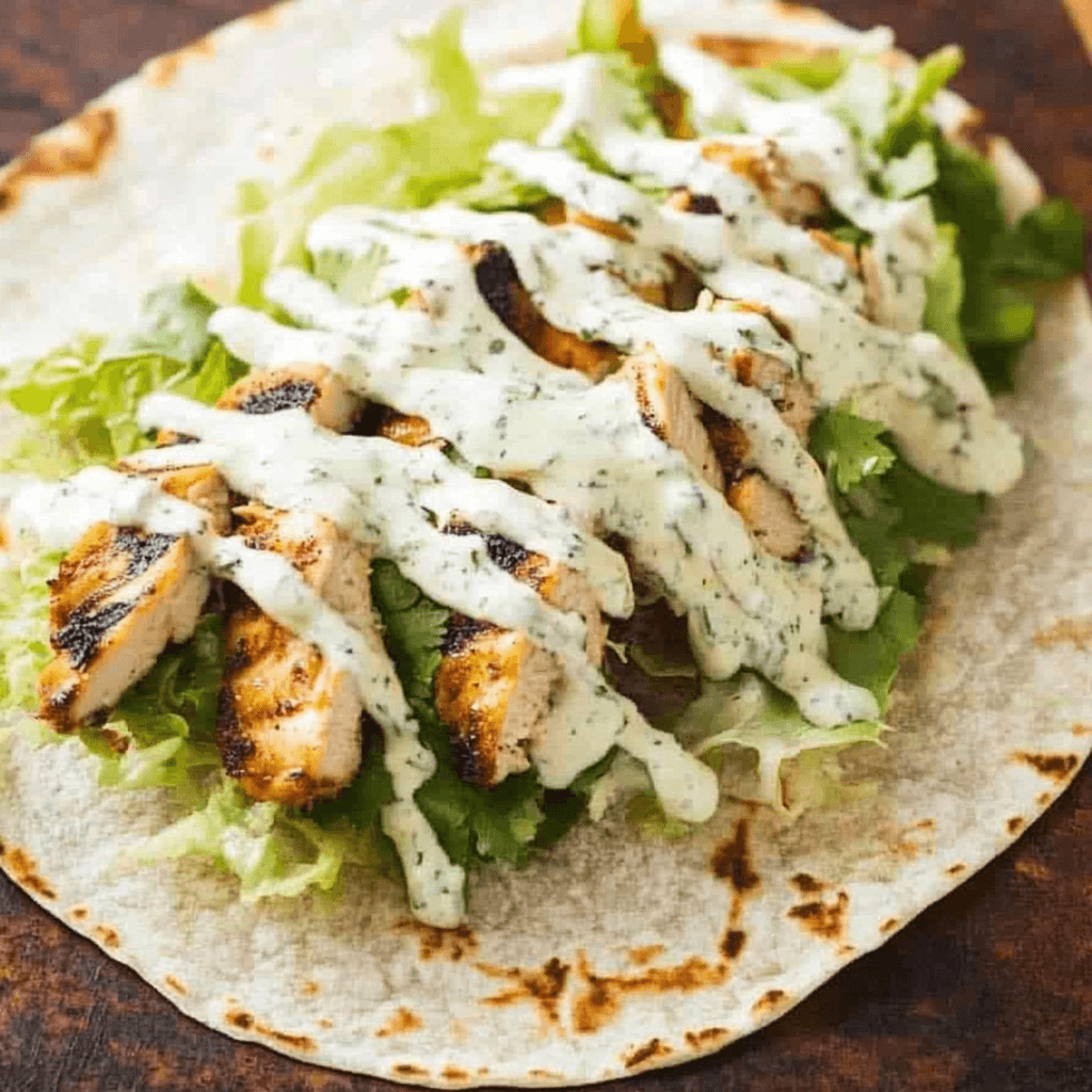 Grilled Chicken Wrap Recipe