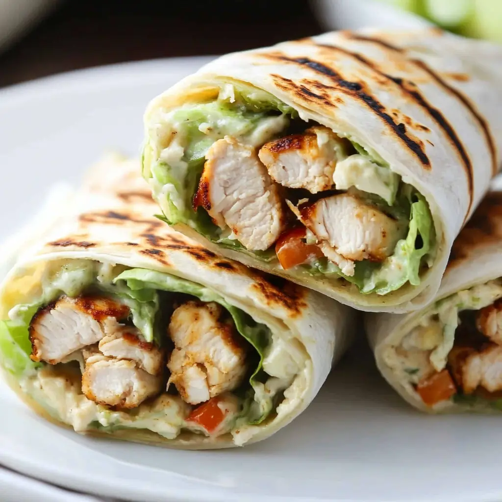 Grilled Chicken Wrap Recipe