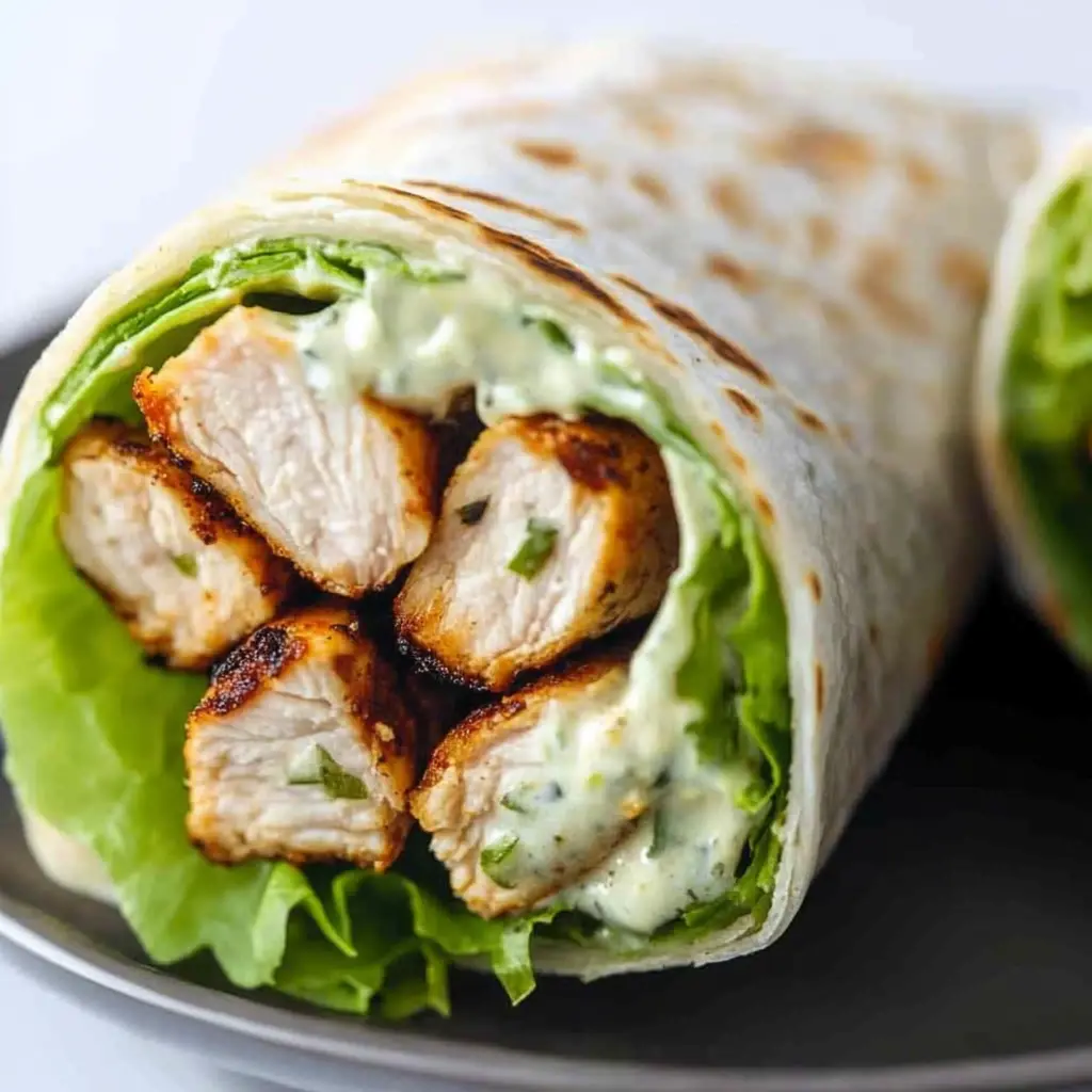 Grilled Chicken Wrap Recipe