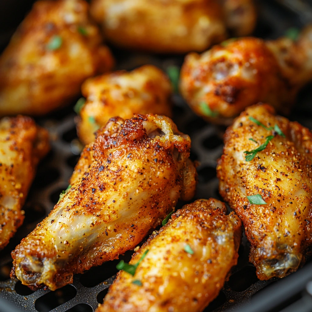 homemade frozen chicken wings airfryer