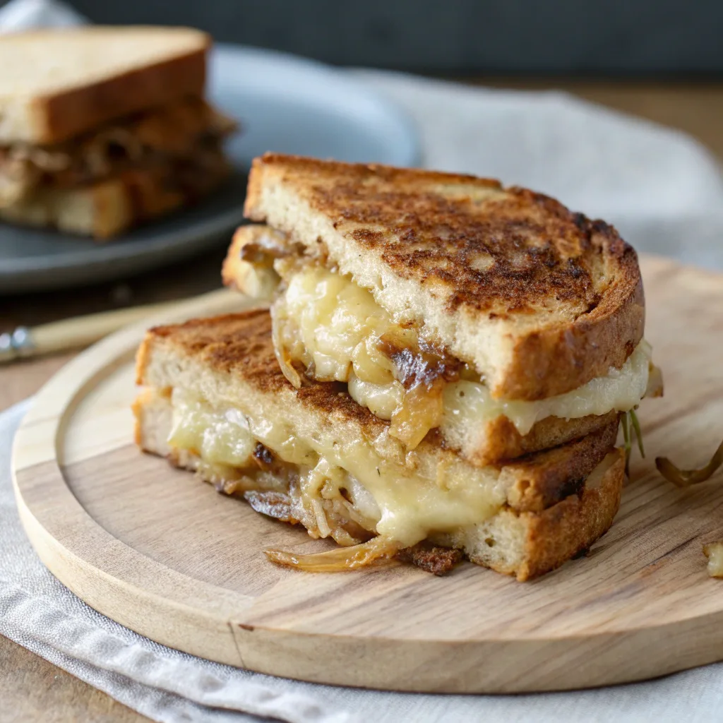 French Onion Grilled Cheese