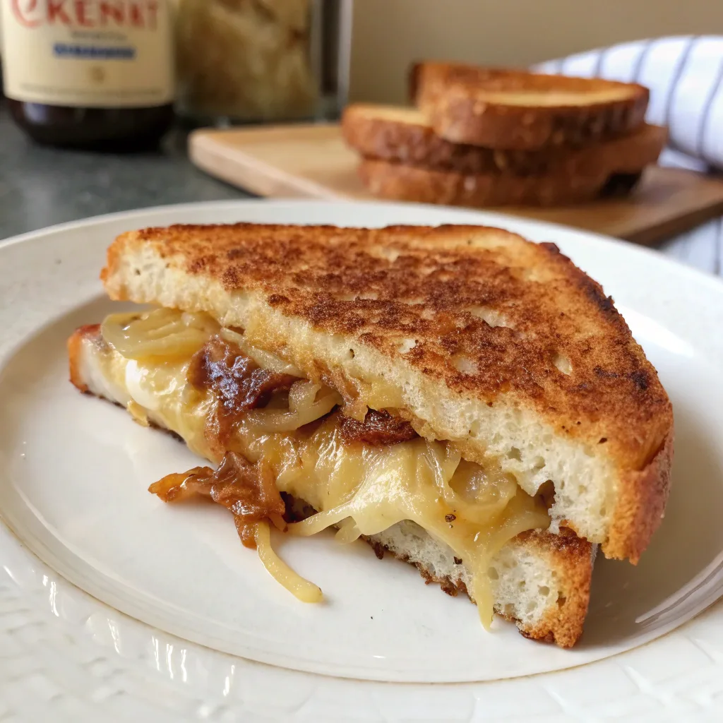 French Onion Grilled Cheese