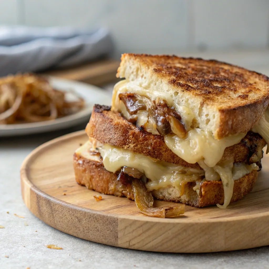 French Onion Grilled Cheese