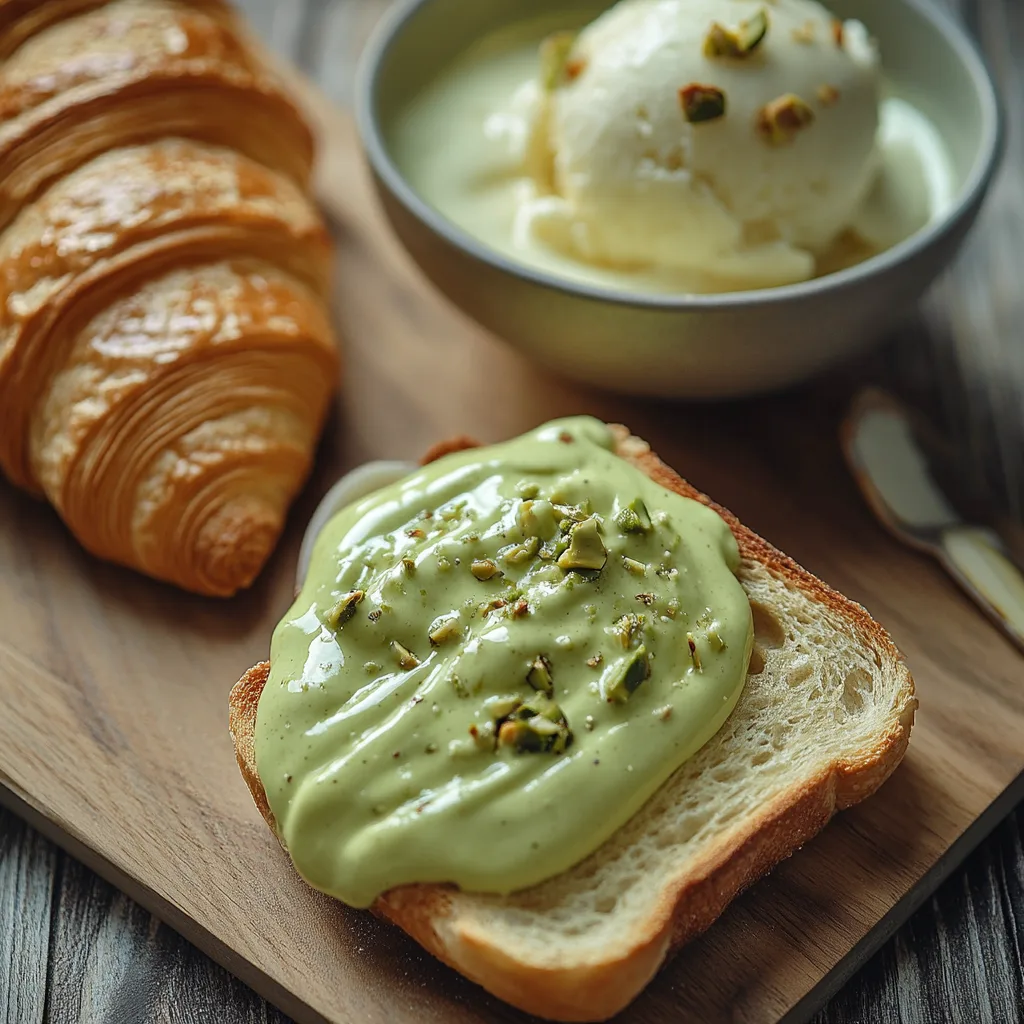 Toast Pistachio Cream